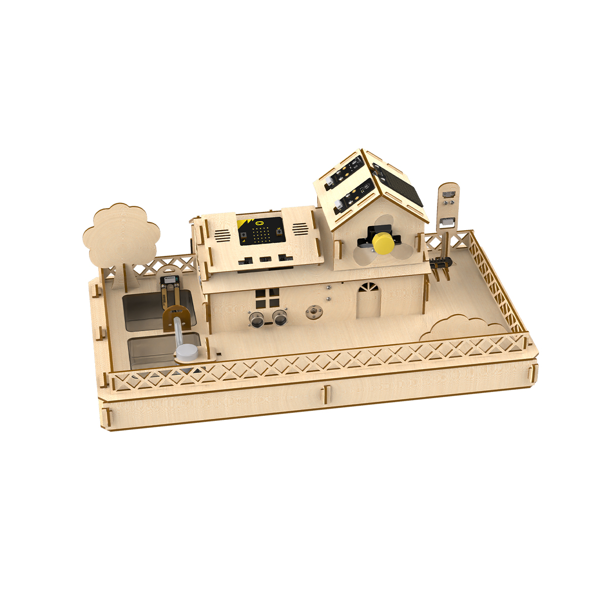 Kids Education Program - Hiwonder IoT Smart House Kit with