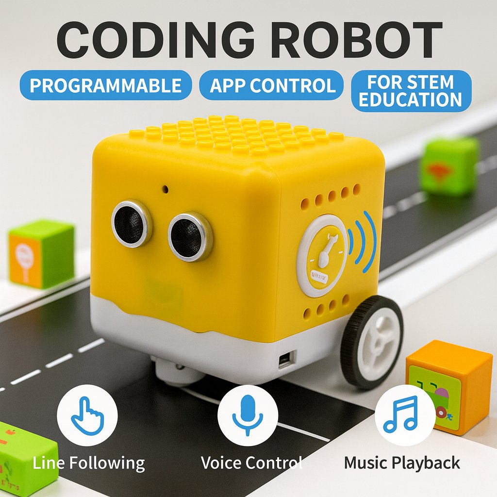 Kids Education Program - Kidsbits Programmable Robot Kit Coding Robot