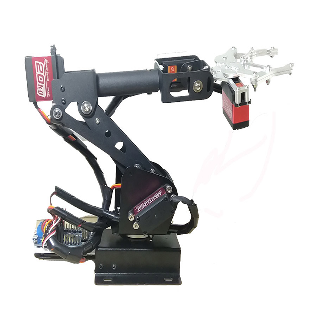 Coding Robot Toy - Ps2 Control 6 DOF Robotic Arm