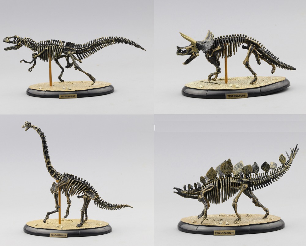 Puzzle Map World - Jurassic World Brachiosaurus Skeleton Fossil PVC