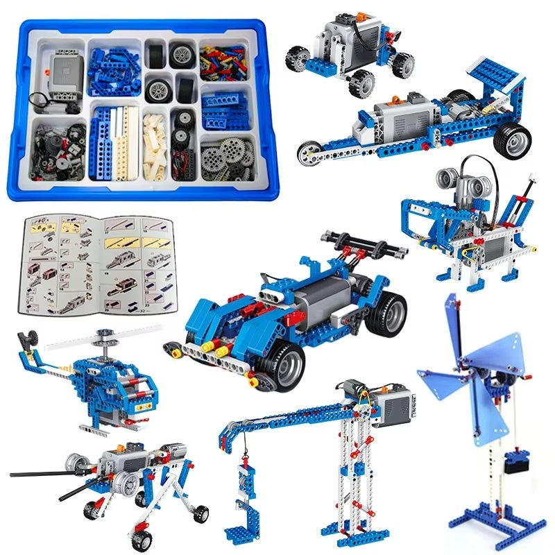 Kids Education Program - Educational STEM Building Blocks Set with