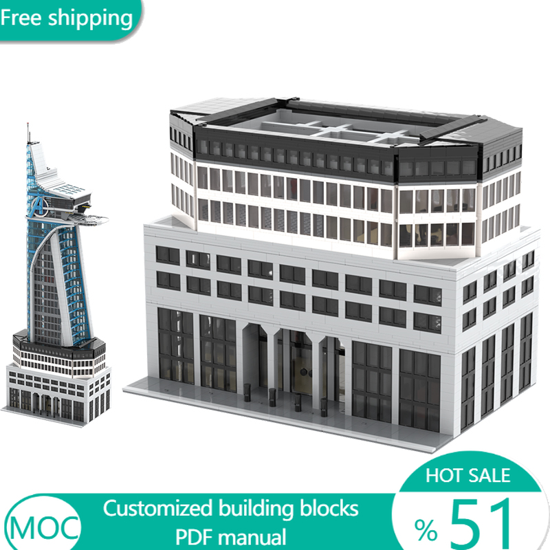 Kids Education Film - Famous Film Base MOC Grand Central