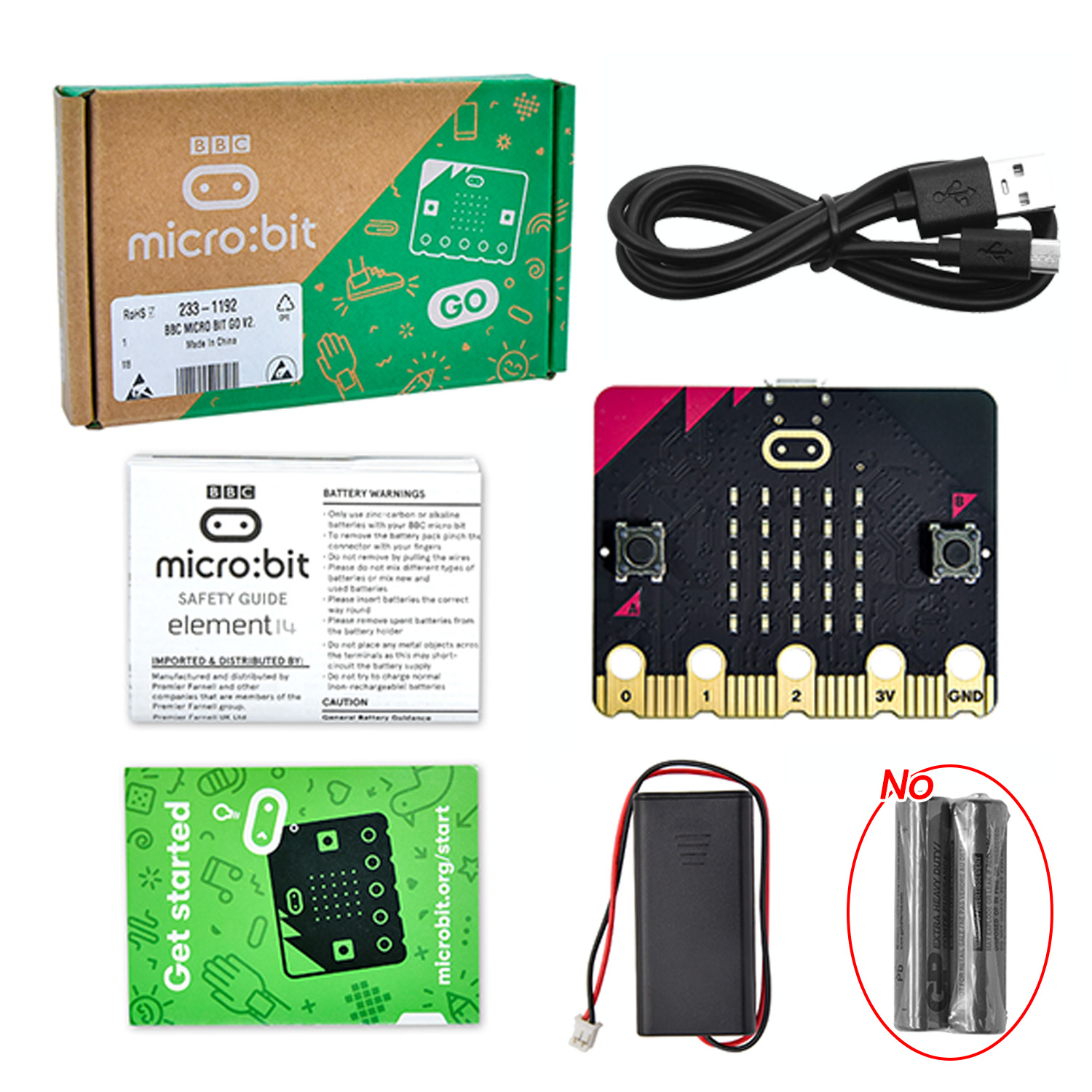 Kids Education Program - Original BBC Micro Bit V2 Development