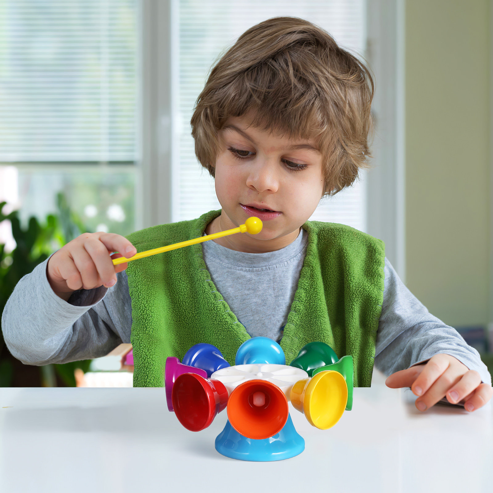Kids Education Classes - Kids Eight Tone Musical Hand Bells