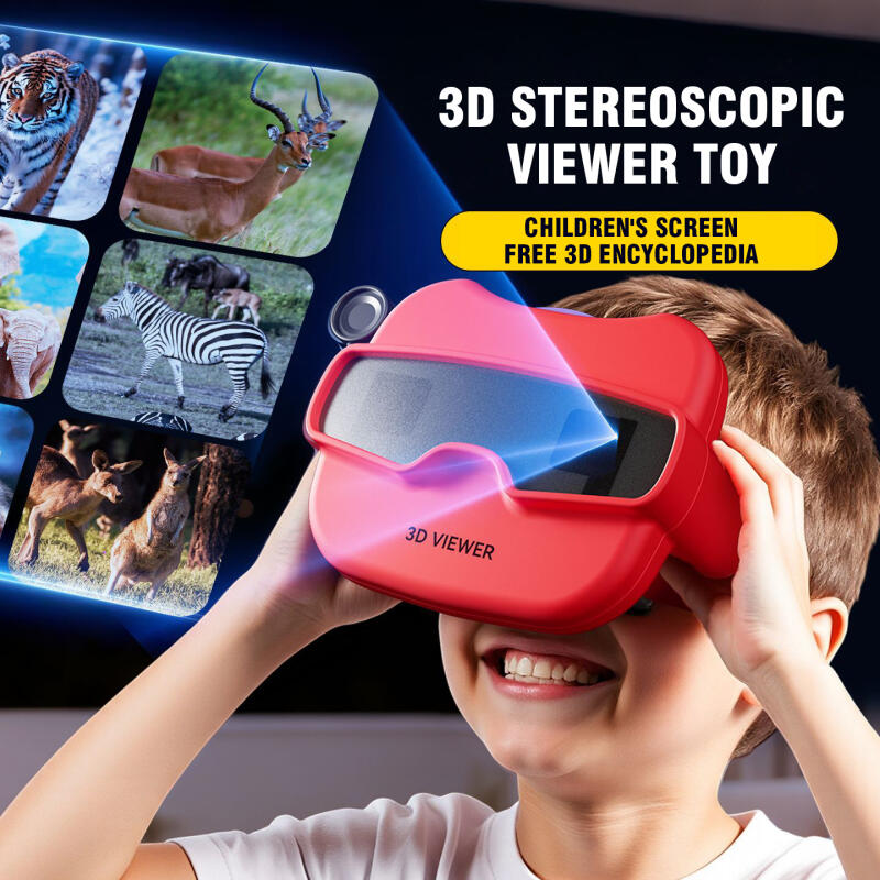 Kids Education Film - 3D Stereoscopic Film Viewer Toy With