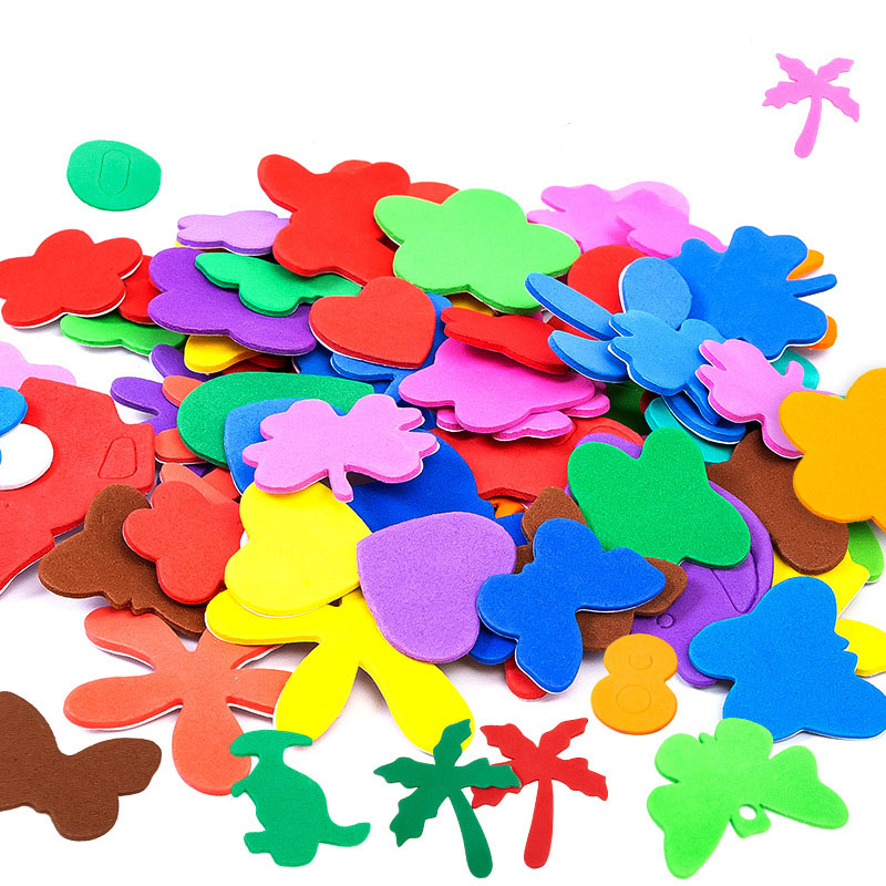Kids Education Classes - 1/10bags of DIY Colorful Mixed EVA