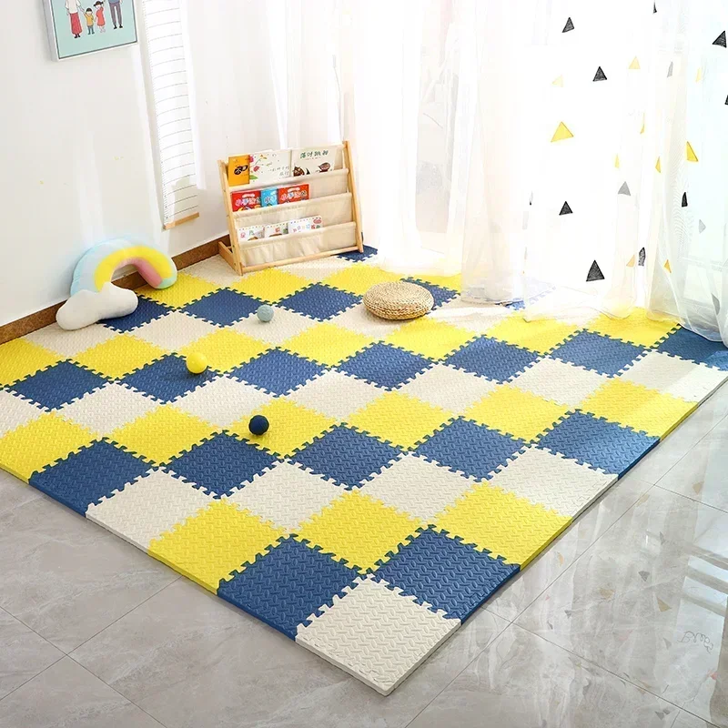 Kids Education Rug - 12Pcs Non-Slip Baby Puzzle Floor Kids