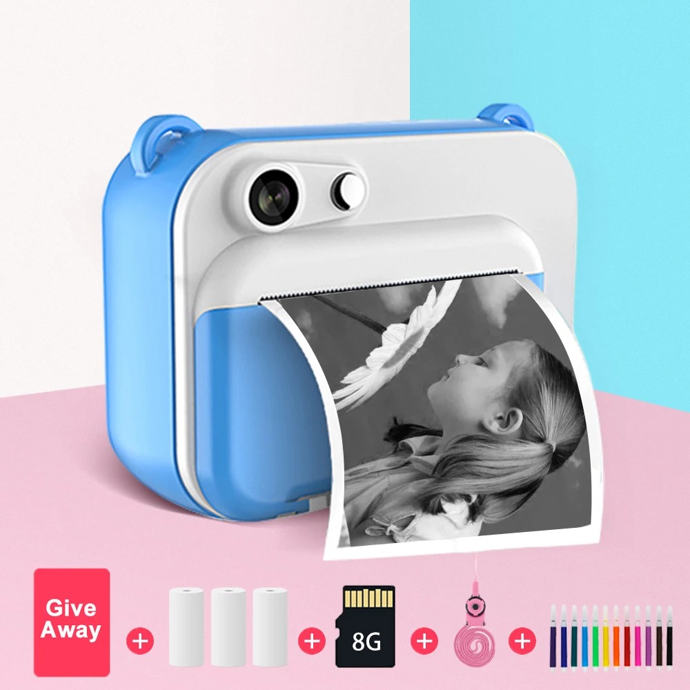 Kids Education News - Children's Camera With Print Kids Instant