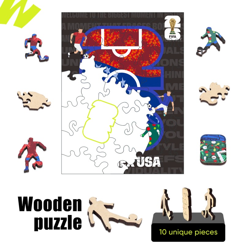 Mini Wooden Puzzles for Adults - Puzzle Map World ulasan dan harga