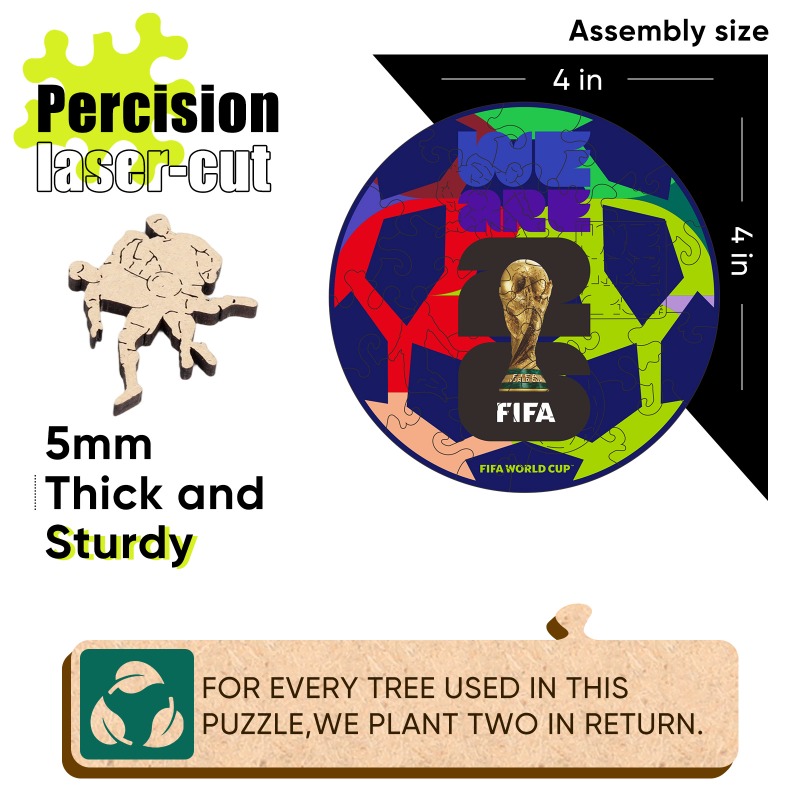 Mini Wooden Puzzles for Adults - Puzzle Map World ulasan dan harga