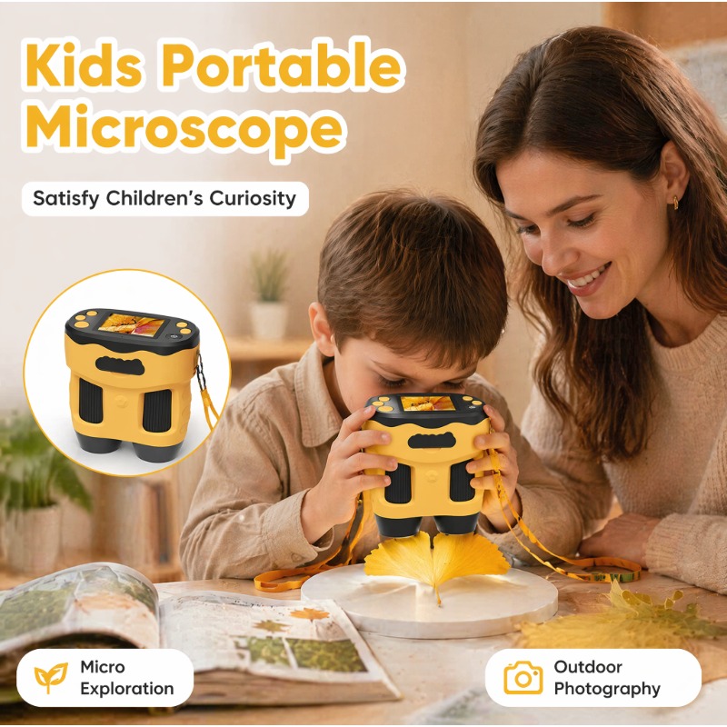 4K 1000X Microscope Camera Dig - Kids Education News ulasan dan harga