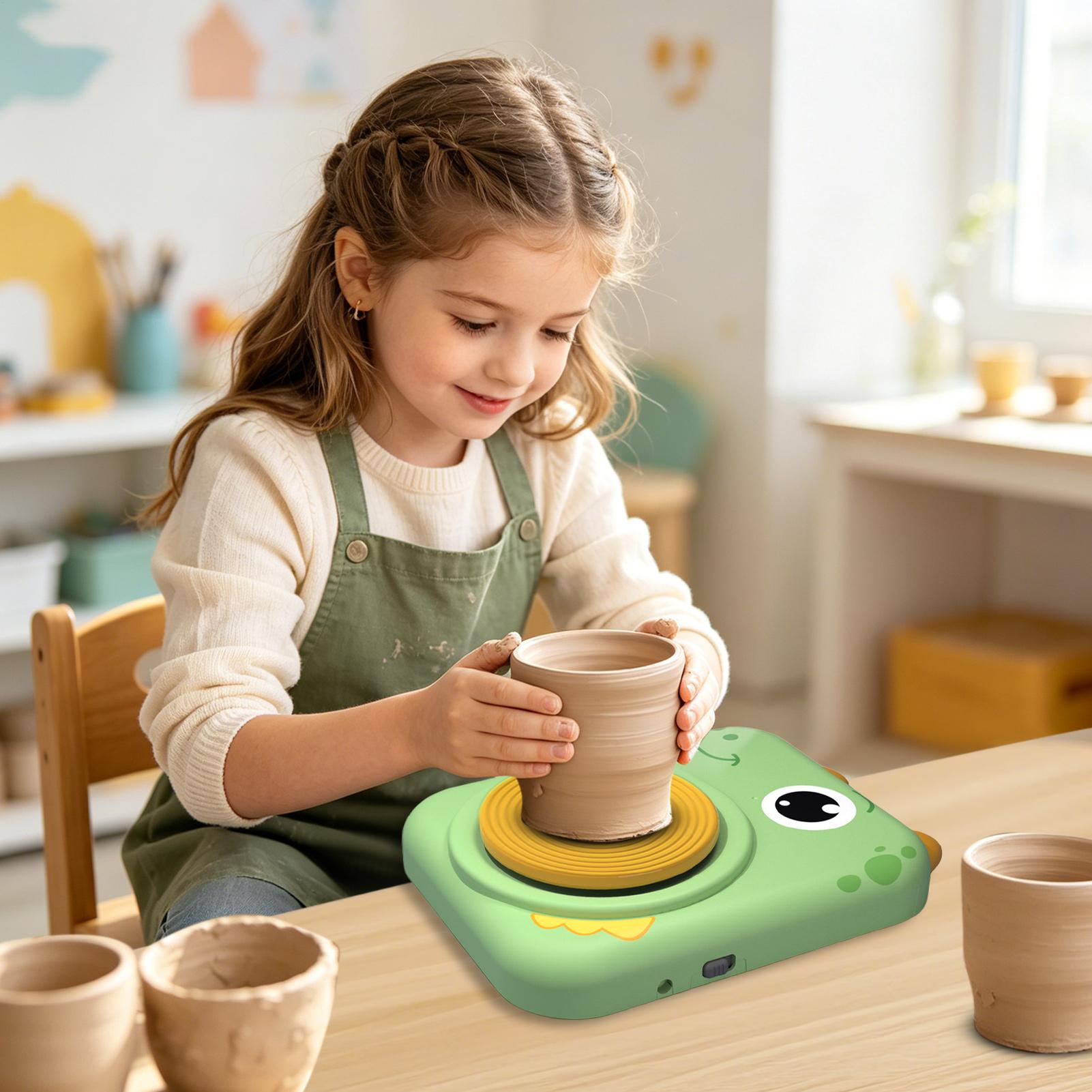 Pottery Wheel Kit Kids Clay Cr - Kids Education Classes ulasan dan harga