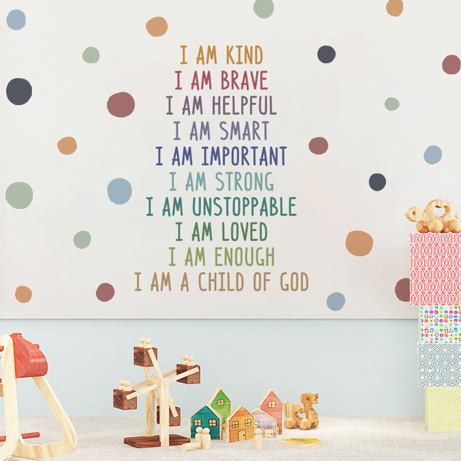 Positive Kid Classroom Wall Pi - Kids Education Motivation ulasan dan harga