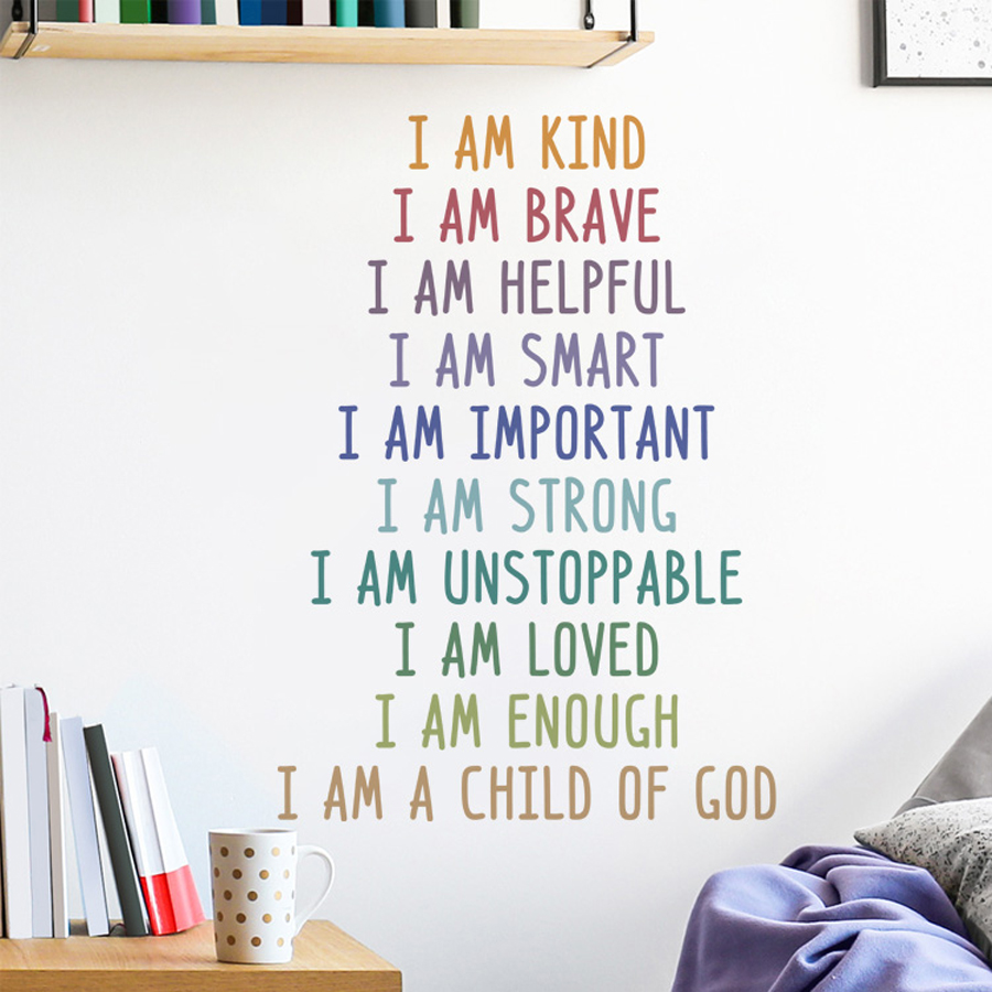 Positive Kid Classroom Wall Pi - Kids Education Motivation ulasan dan harga