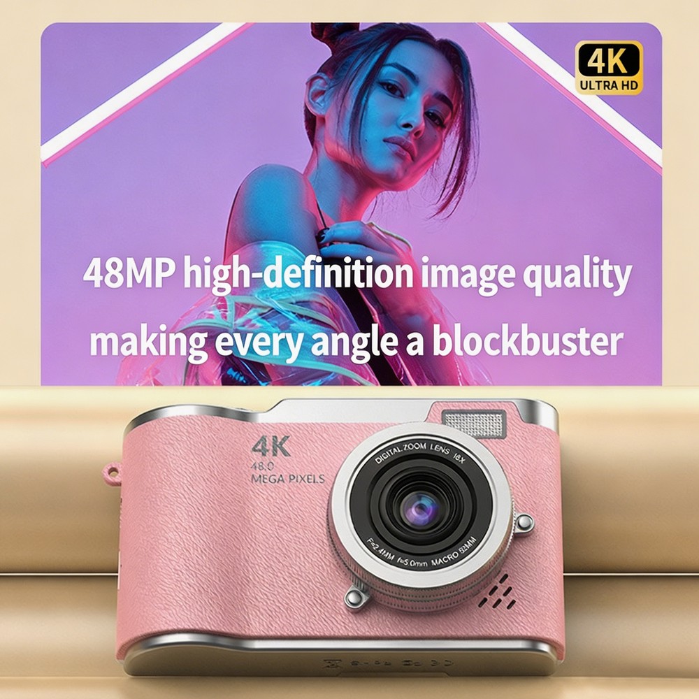 Portable 4K CCD Digital Camera - Kids Education News ulasan dan harga