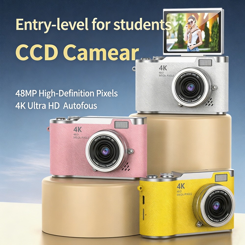 Portable 4K CCD Digital Camera - Kids Education News ulasan dan harga