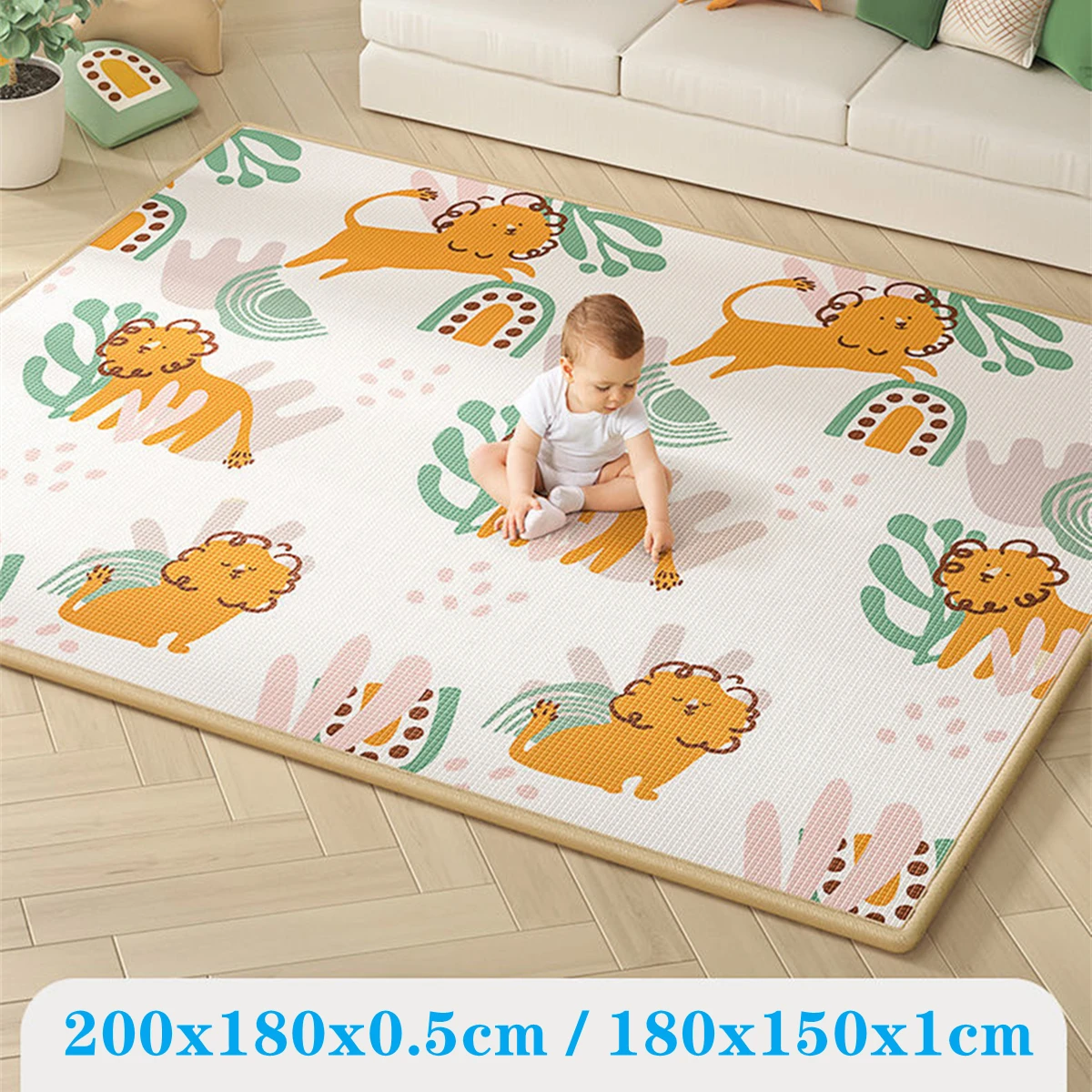 5 Sizes and 10 Styles Baby Cra - Kids Education Rug ulasan dan harga