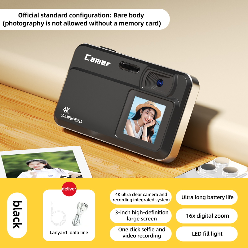 4K Digital Camera 16x Zoom Cam - Kids Education News ulasan dan harga