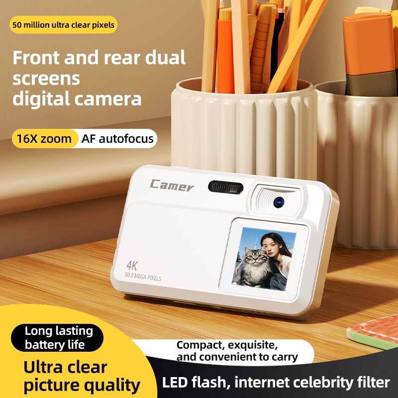 4K Digital Camera 16x Zoom Cam - Kids Education News ulasan dan harga