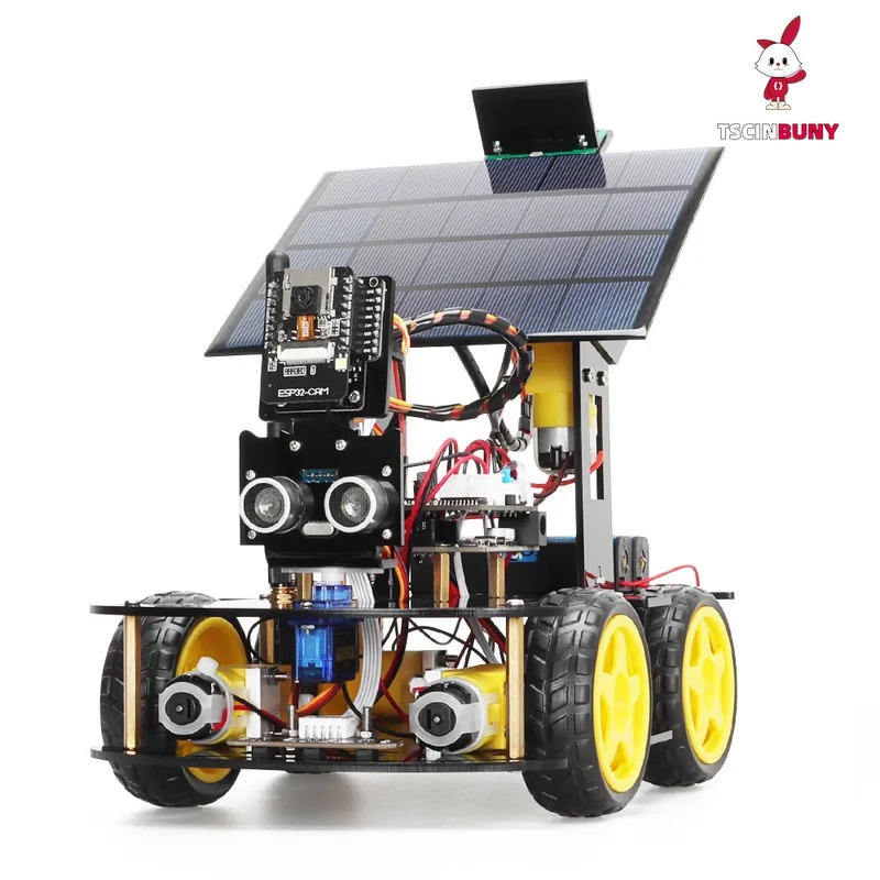 Solar Powered ESP32 CAM Progra - Coding Robot Toy ulasan dan harga