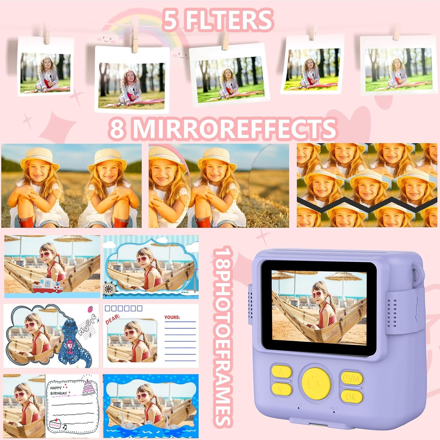 InstantPrint Camera for Kids C - Kids Education News ulasan dan harga