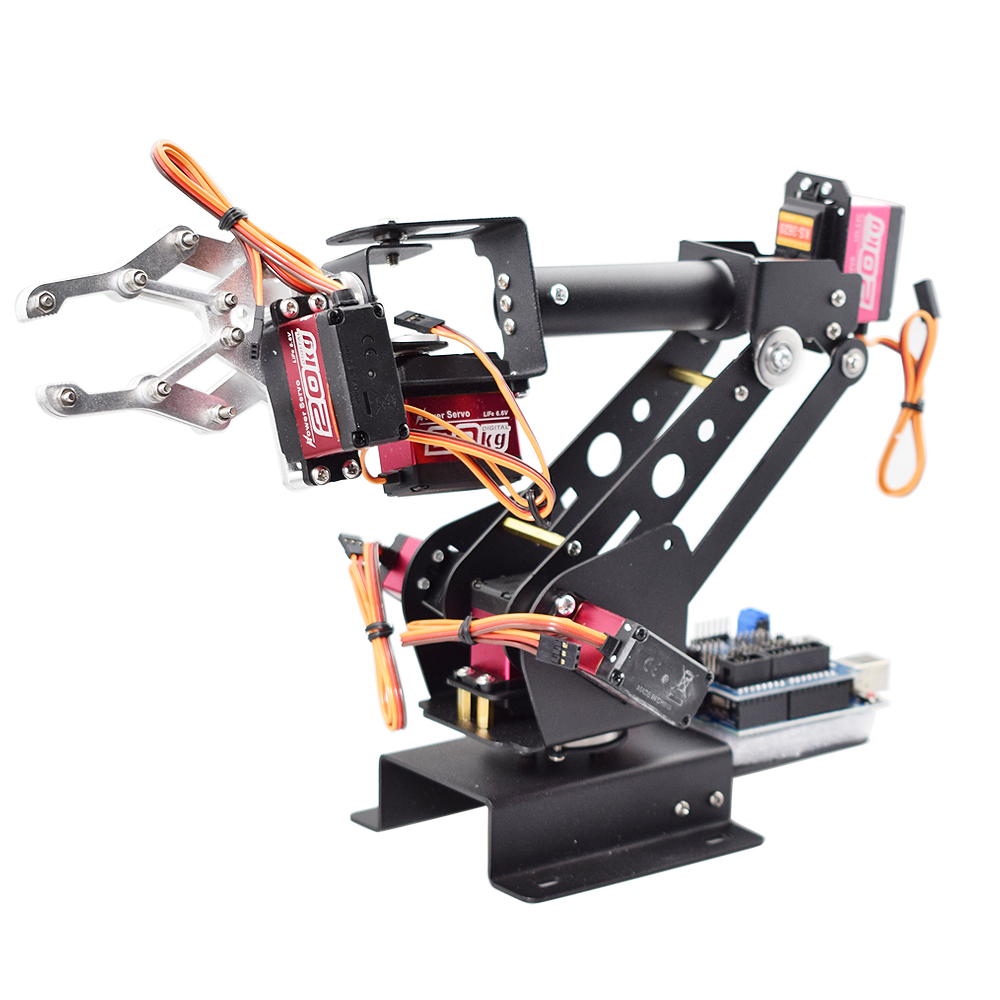 Ps2 Control 6 DOF Robotic Arm  - Coding Robot Toy ulasan dan harga