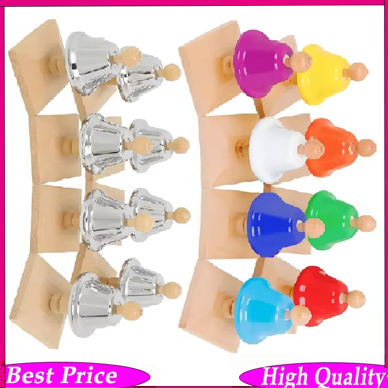 8 Tone Colorful Class Bell Woo - Kids Education Classes ulasan dan harga
