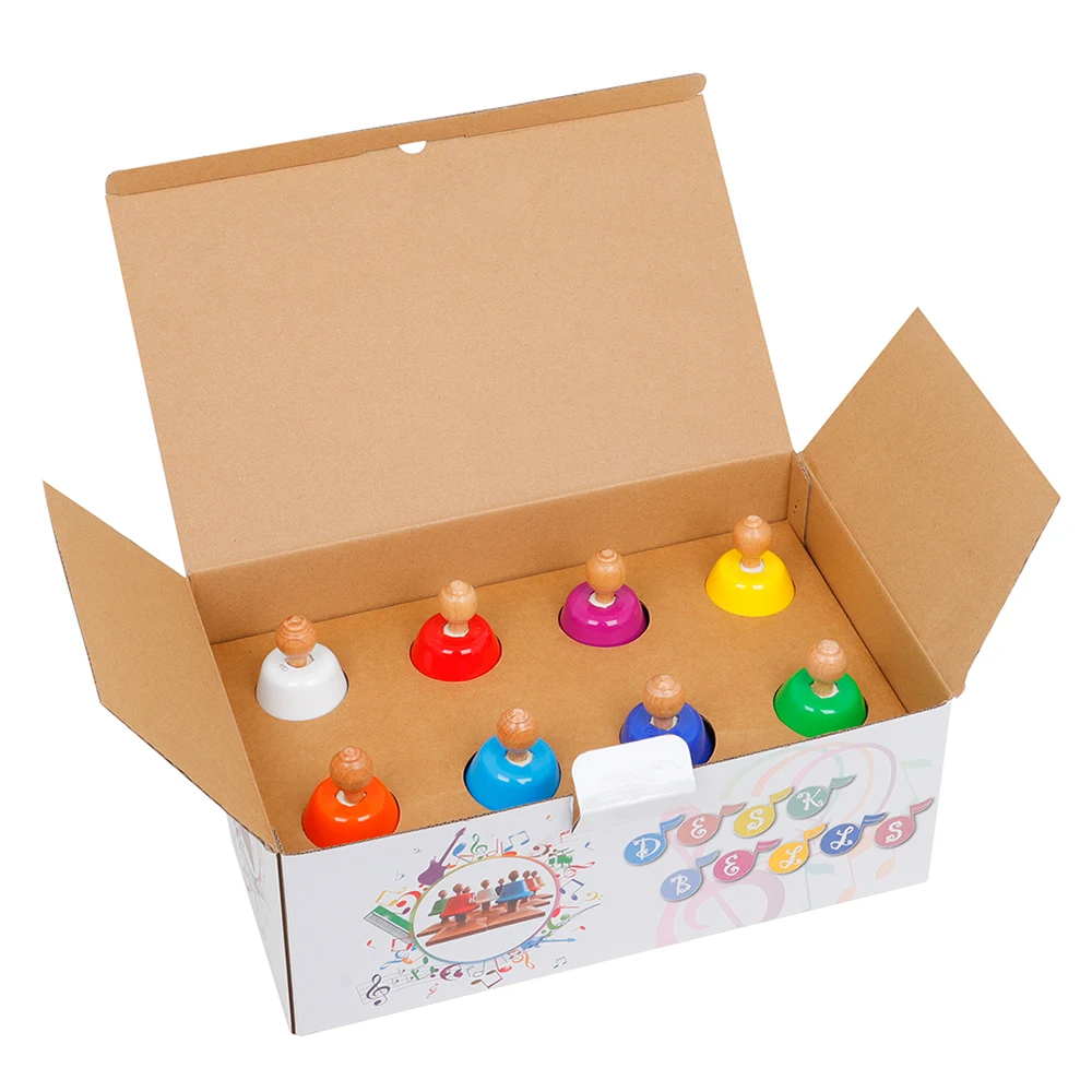 8 Tone Colorful Class Bell Woo - Kids Education Classes ulasan dan harga