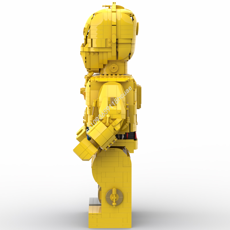 2545PCS MOC Star Battle C-3PO  - Kids Education Film ulasan dan harga