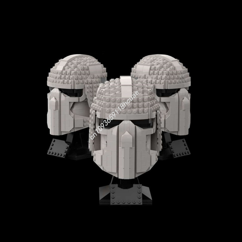 720PCS MOC Star Battle Helmet  - Kids Education Film ulasan dan harga
