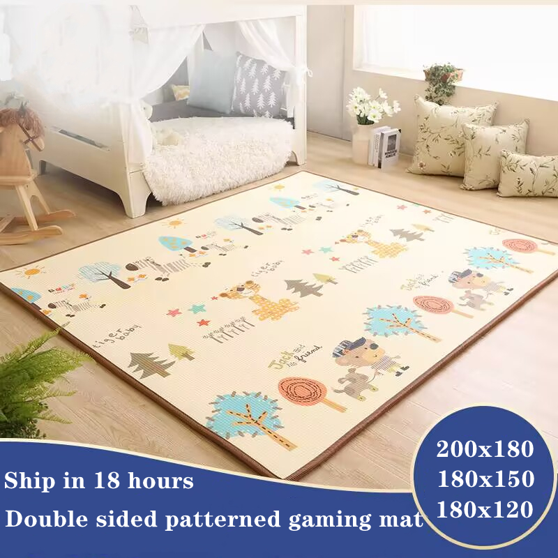 Non-toxic Thicken 180x120cm Ba - Kids Education Rug ulasan dan harga