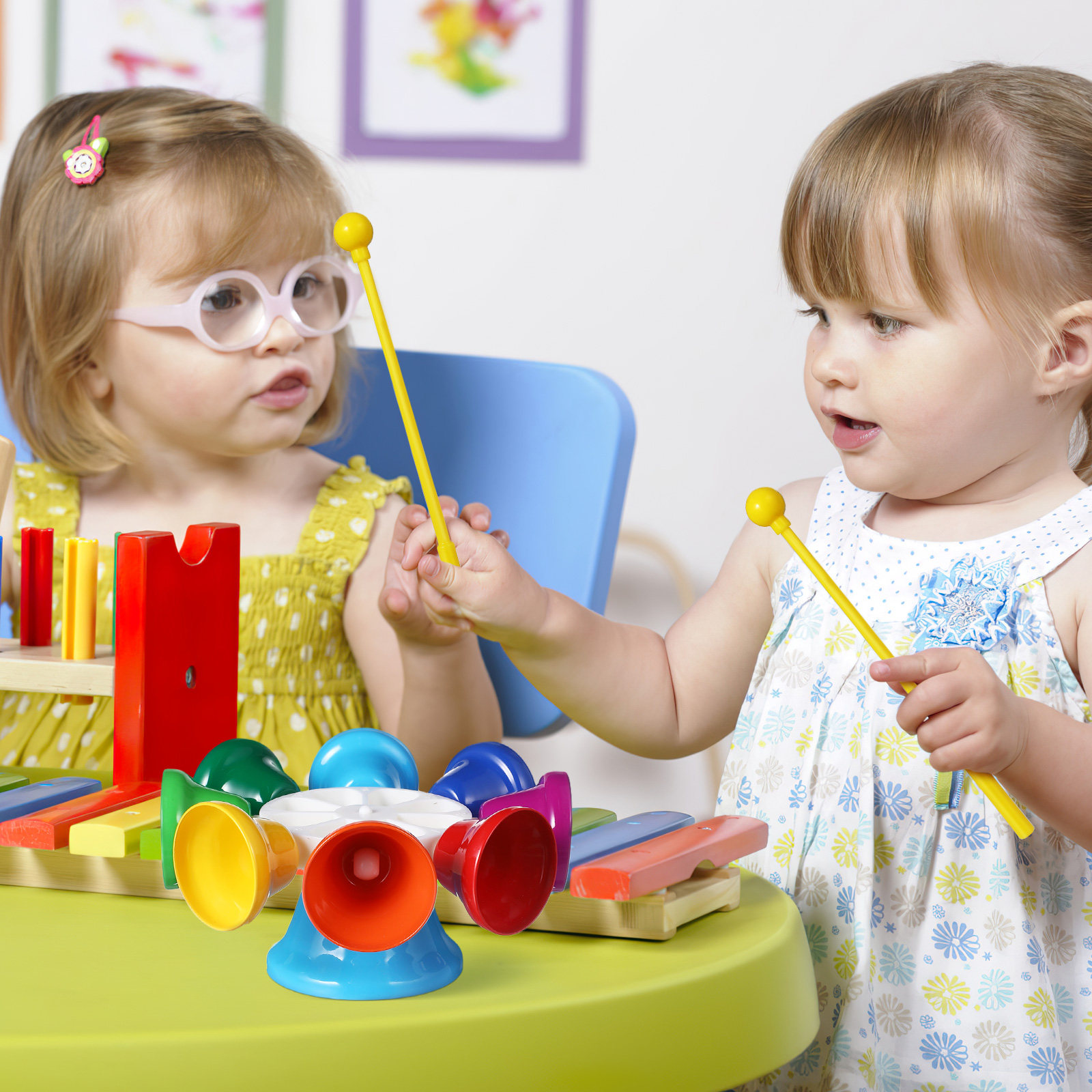 Kids Eight Tone Musical Hand B - Kids Education Classes ulasan dan harga
