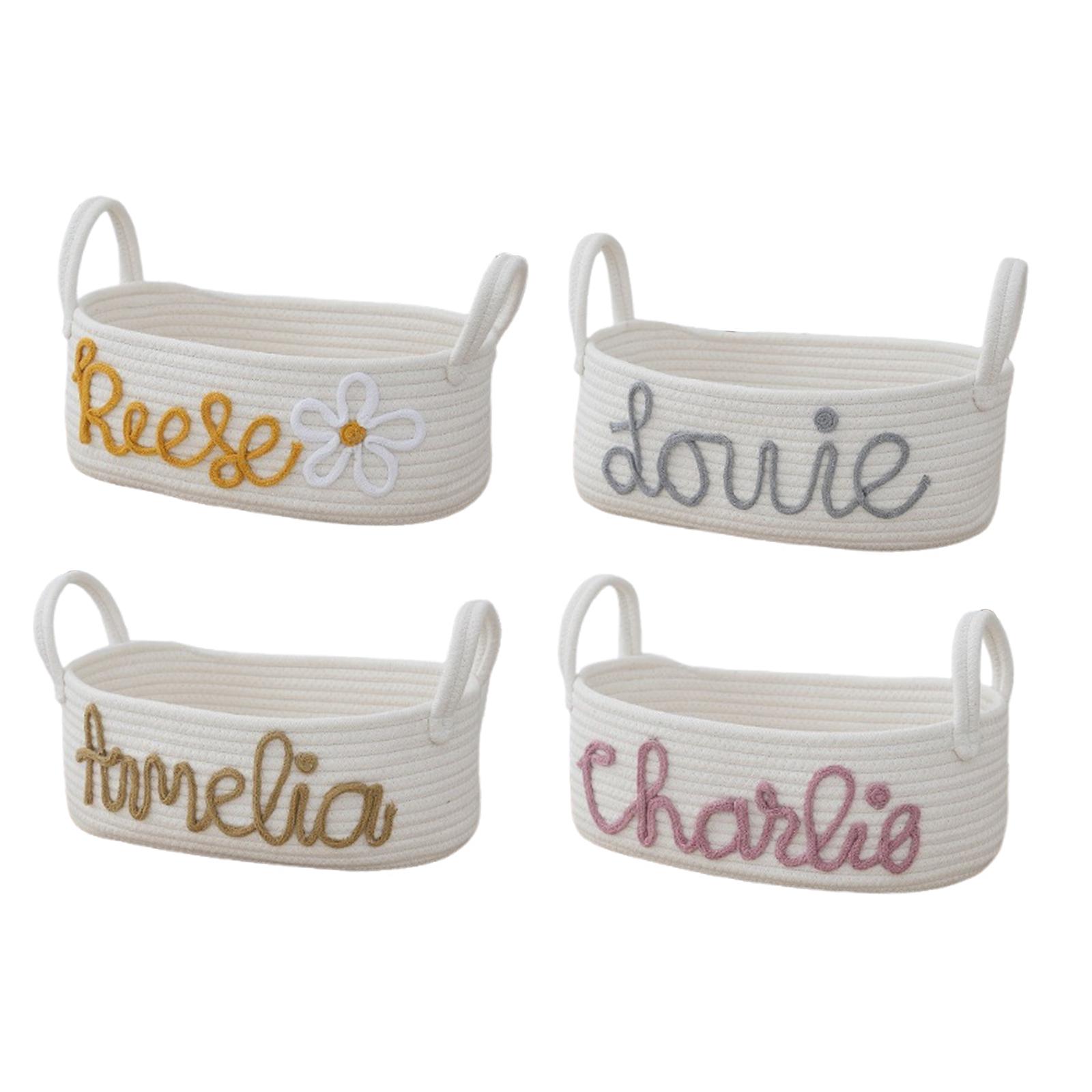 Cotton Rope Basket Multipurpos - Montessori Shelf Toy ulasan dan harga