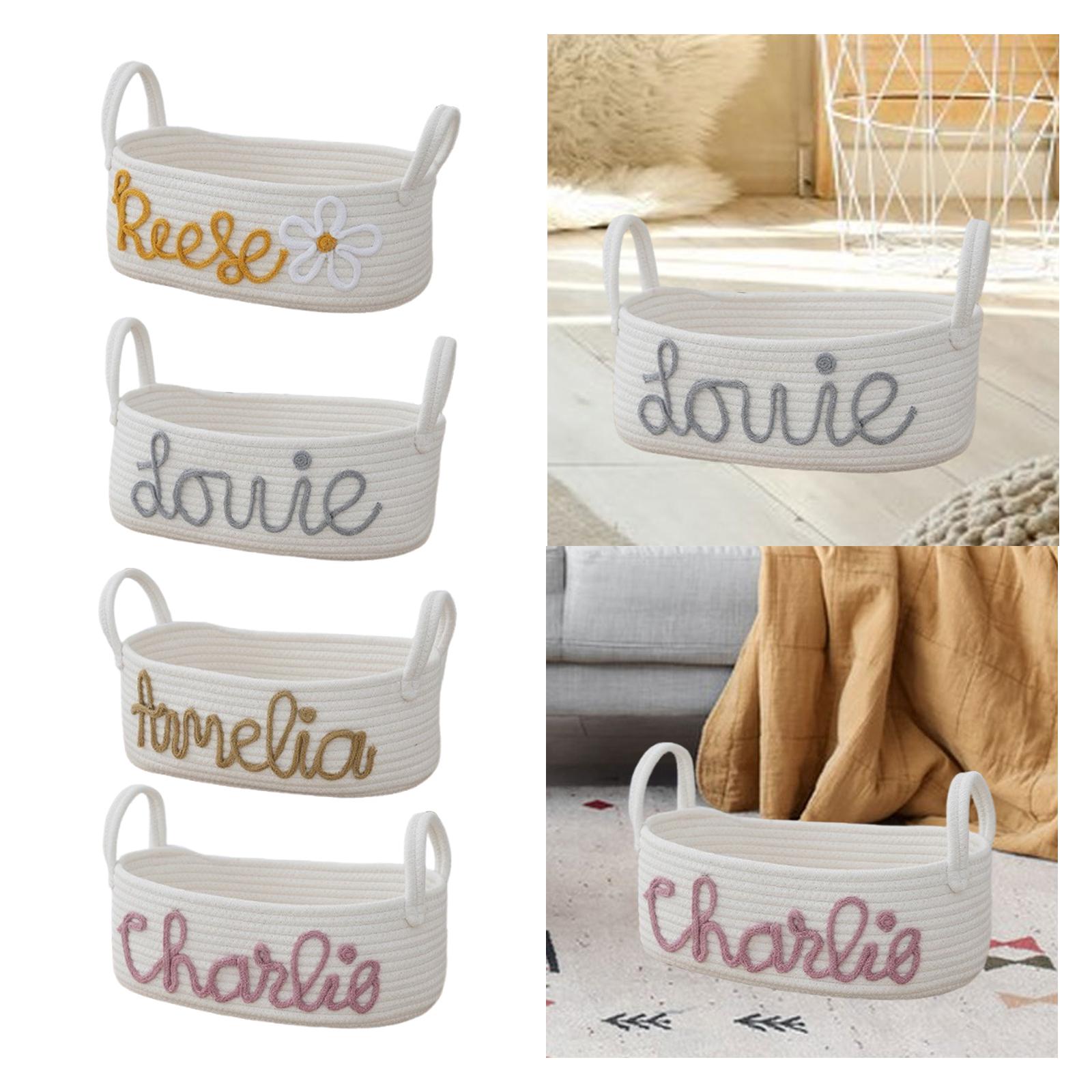 Cotton Rope Basket Multipurpos - Montessori Shelf Toy ulasan dan harga