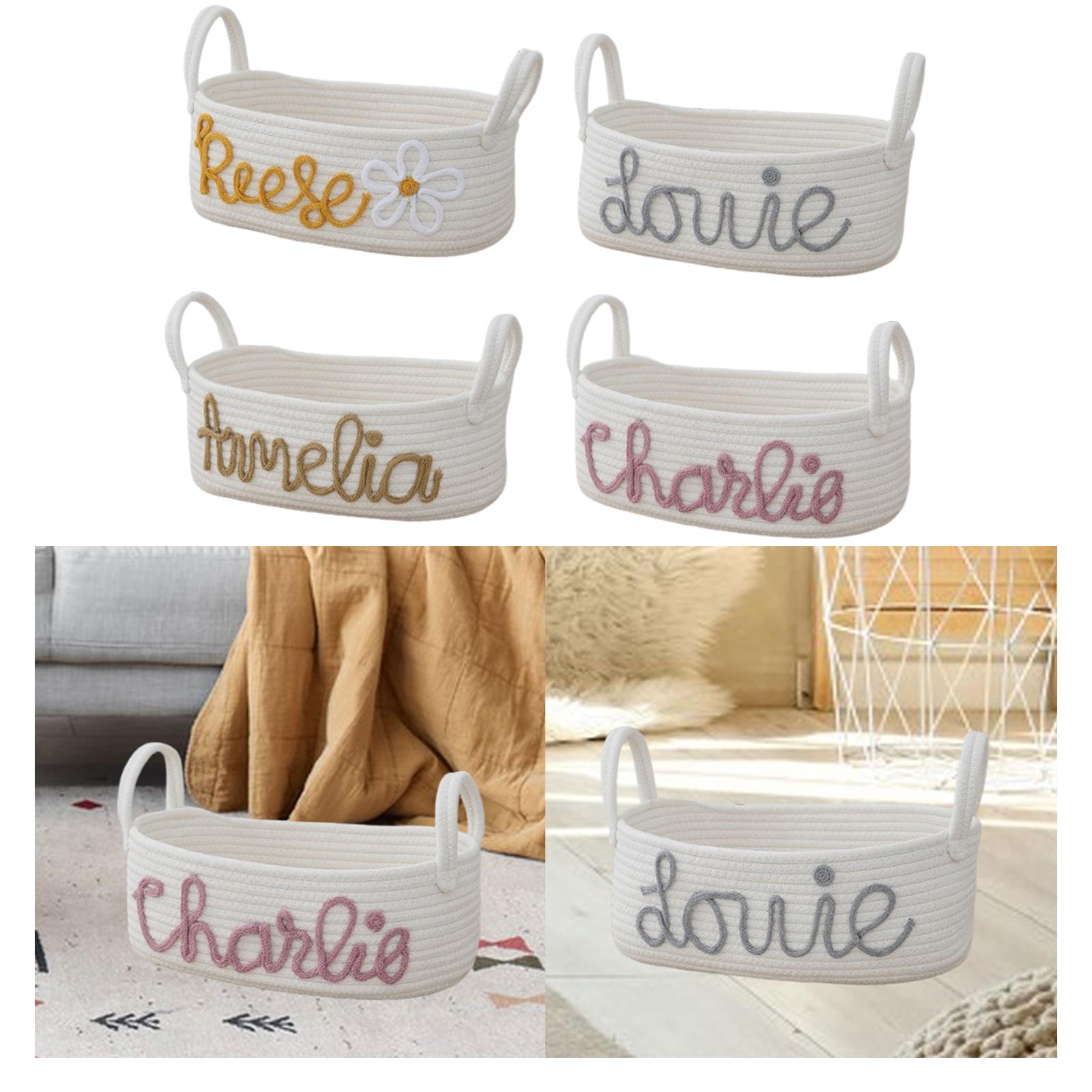 Cotton Rope Basket Multipurpos - Montessori Shelf Toy ulasan dan harga