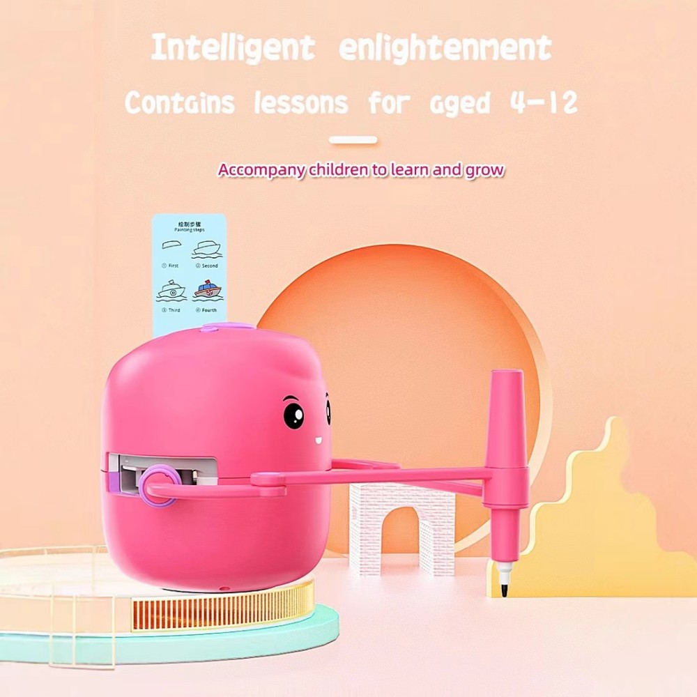 Drawing Robot for Kids Interac - Kids Education Phone ulasan dan harga