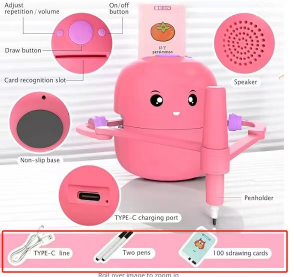 Drawing Robot for Kids Interac - Kids Education Phone ulasan dan harga