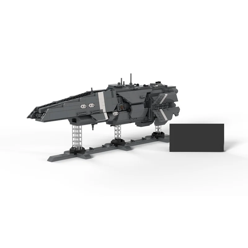 1370pcs MOC Halberd Class Ligh - Kids Education Classes ulasan dan harga