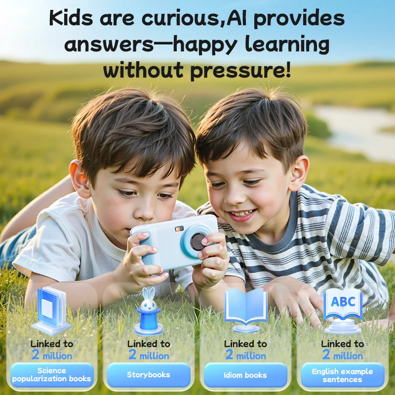2026 New Kids Mini AI Smart Ph - Kids Education Phone ulasan dan harga