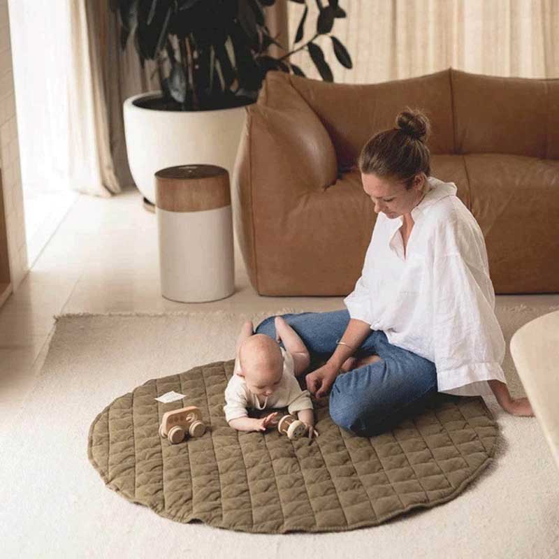 115cm Play Mat Lattice Baby Ma - Kids Education Rug ulasan dan harga