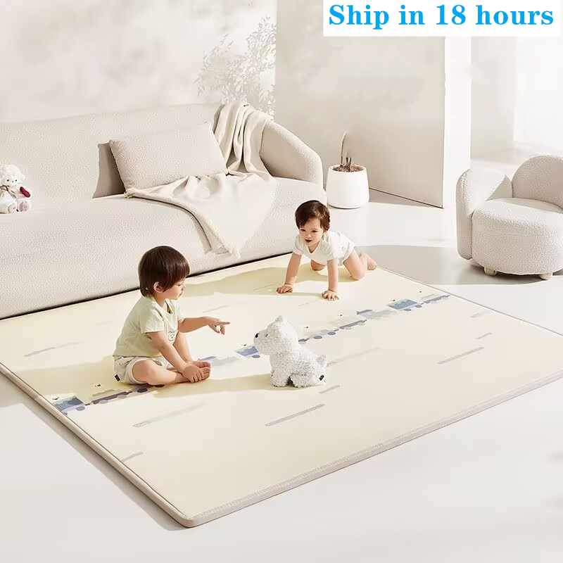 1cm/0.5cm Thicken Cute Little  - Kids Education Rug ulasan dan harga