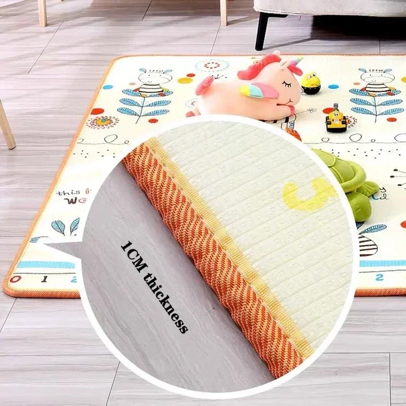 1cm/0.5cm Thicken Cute Little  - Kids Education Rug ulasan dan harga