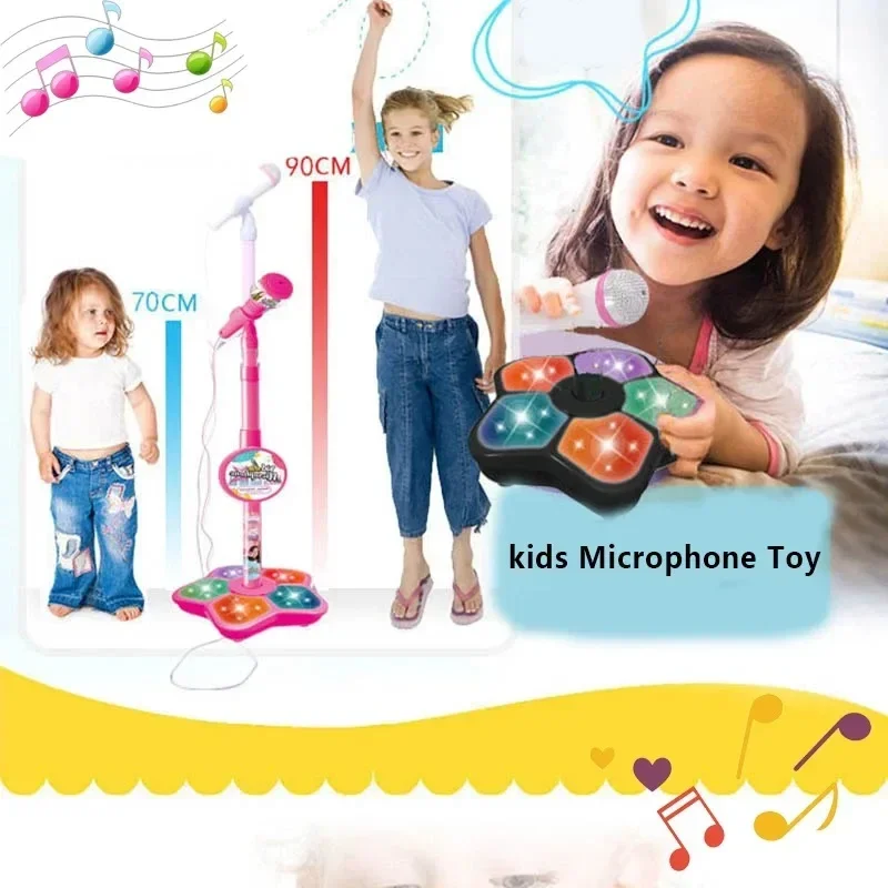 Kids Microphone with Stand Kar - Kids Education Phone ulasan dan harga