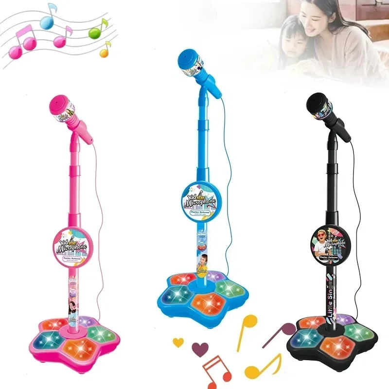 Kids Microphone with Stand Kar - Kids Education Phone ulasan dan harga