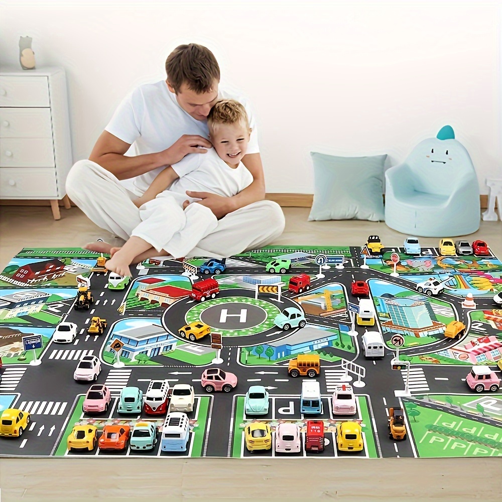 1pc, City Traffic Play Mat, La - Kids No Education ulasan dan harga