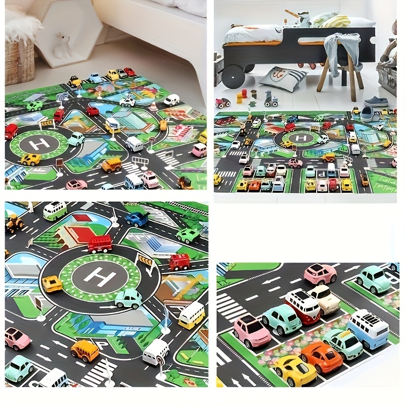 1pc, City Traffic Play Mat, La - Kids No Education ulasan dan harga