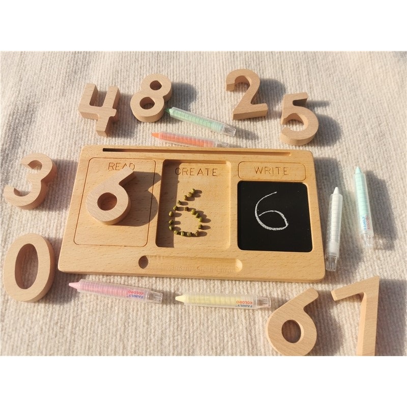 Montessori Toys Wooden Learnin - Montessori Shelf Toy ulasan dan harga