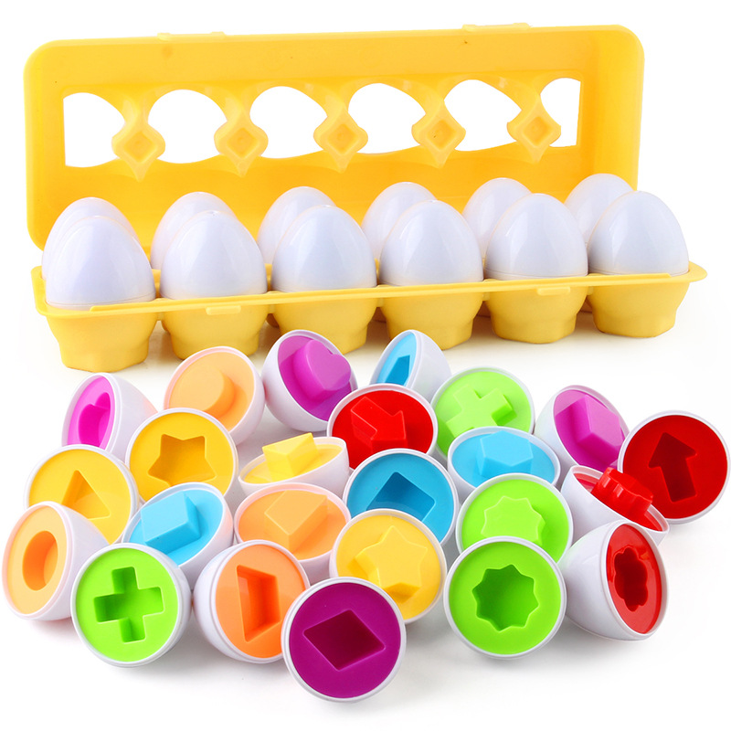 Eggs Screws 3D Puzzle Montesso - Montessori Shelf Toy ulasan dan harga