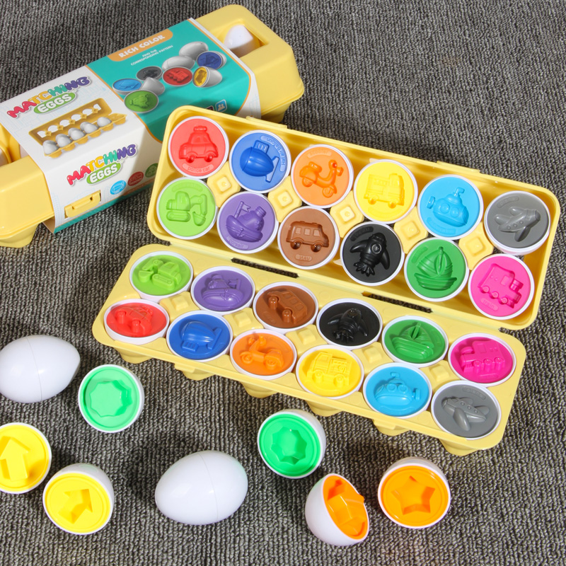 Eggs Screws 3D Puzzle Montesso - Montessori Shelf Toy ulasan dan harga