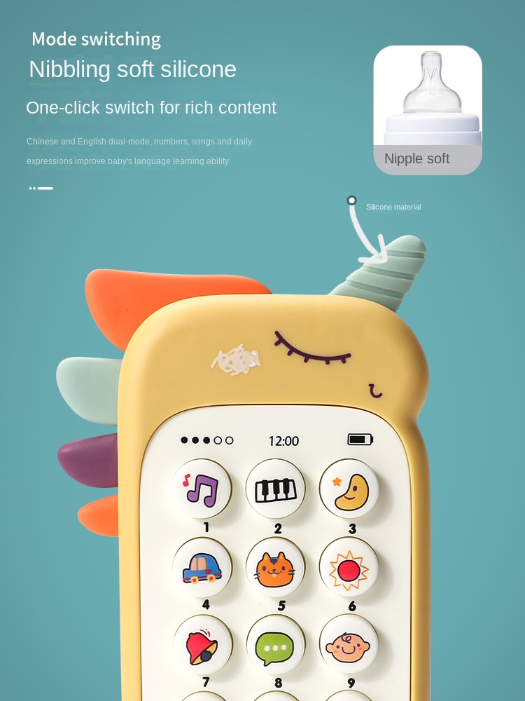 Baby Phone Toy Music Sound Tel - Kids Education Phone ulasan dan harga